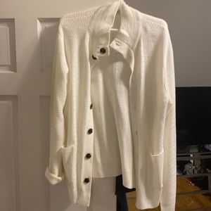 Off white cardigan